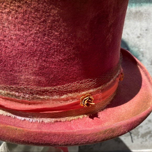 ROSES & RUST Custom Vintage Top Hat - Picture 12 of 16